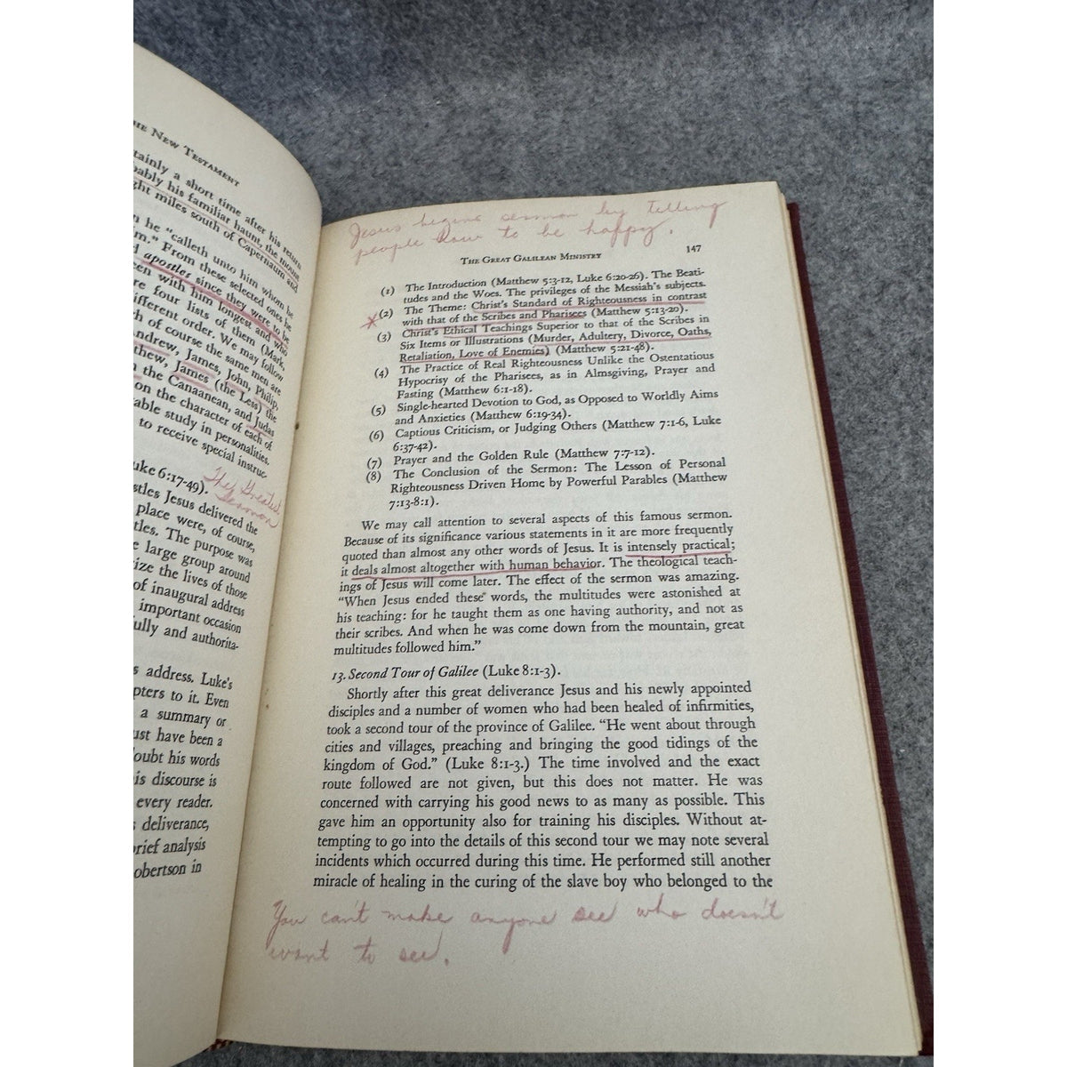 1957 The Heart of the New Testament H I Hester 7th Printing Hardcover