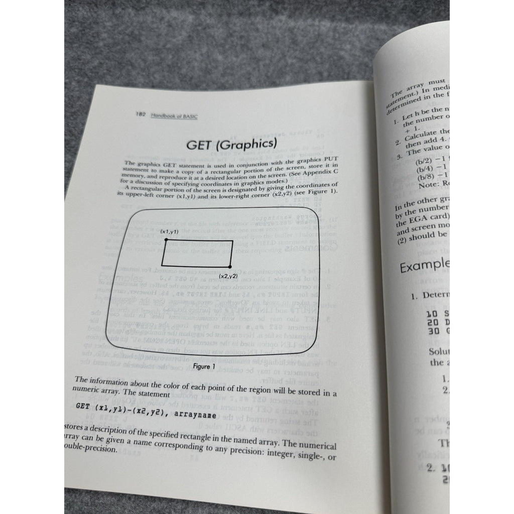 Handbook of BASIC 3rd Ed IBM PC XT AT PS/2 David I Schneider Brady 1988