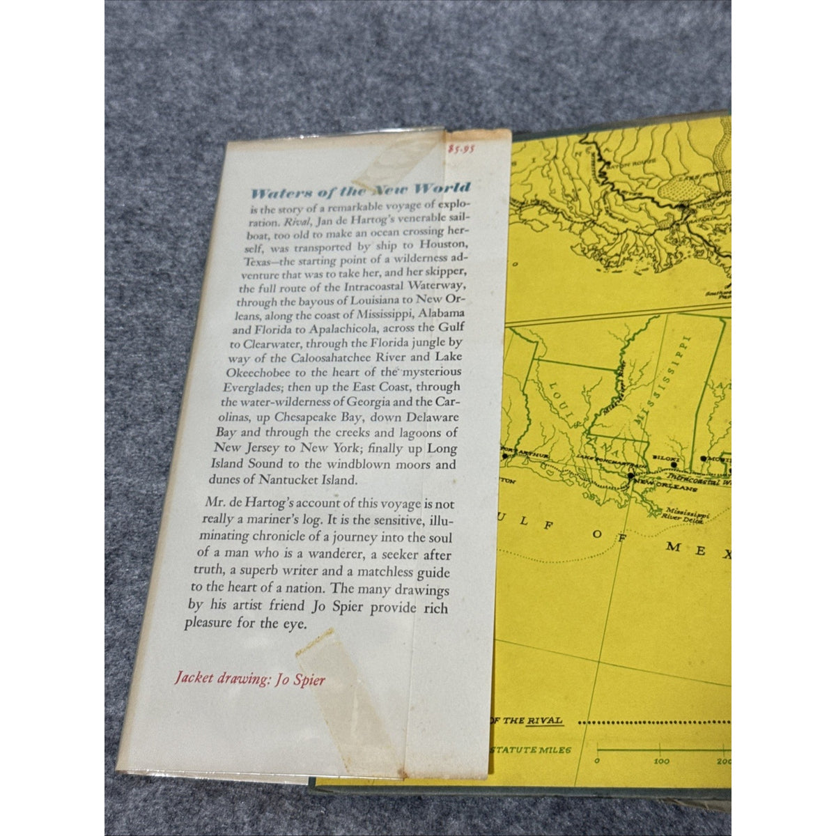 Waters of the New World by Jan de Hartog (1961 Hardcover)