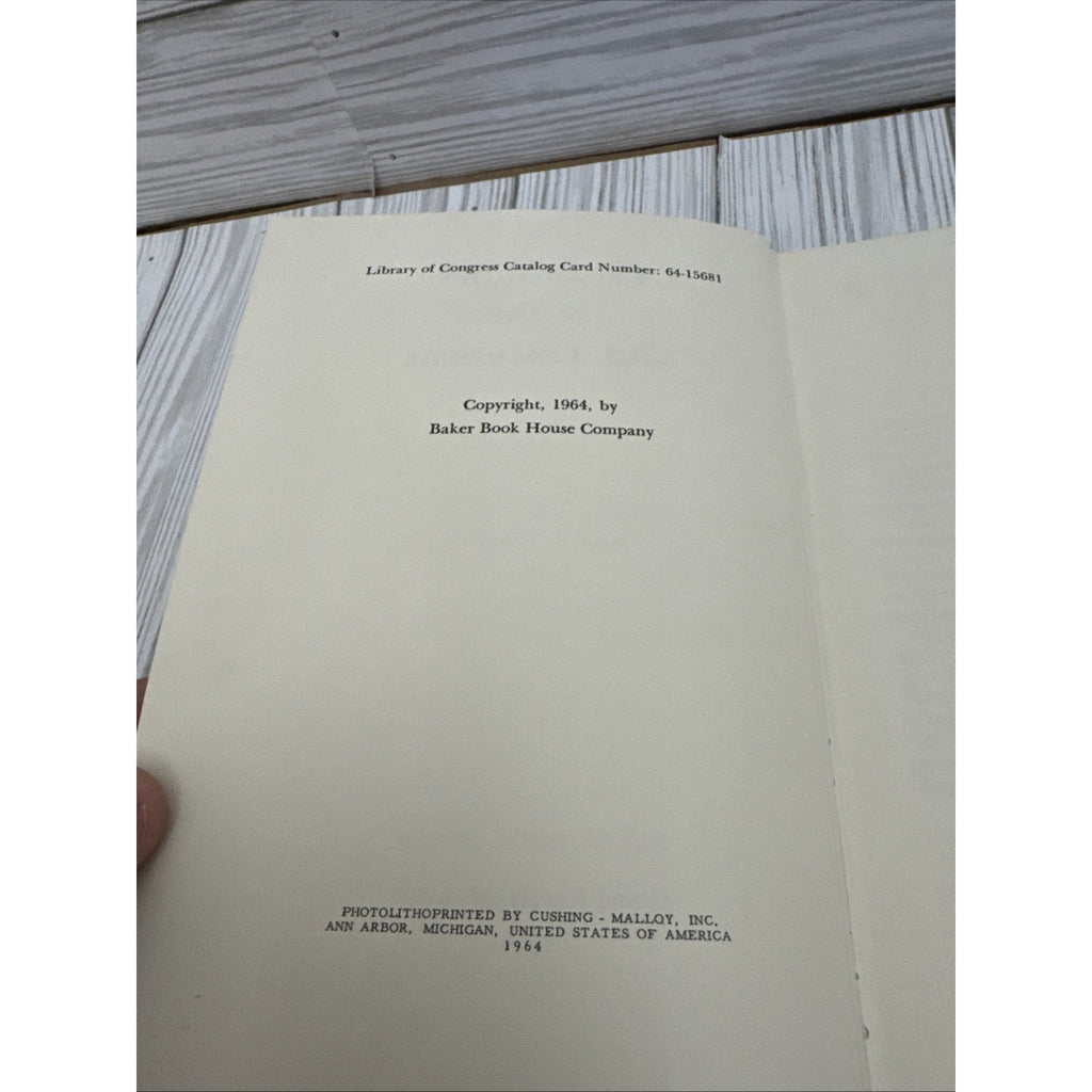 Personalities of the Old Testament by Ralph G. Turnbull 1964 HC