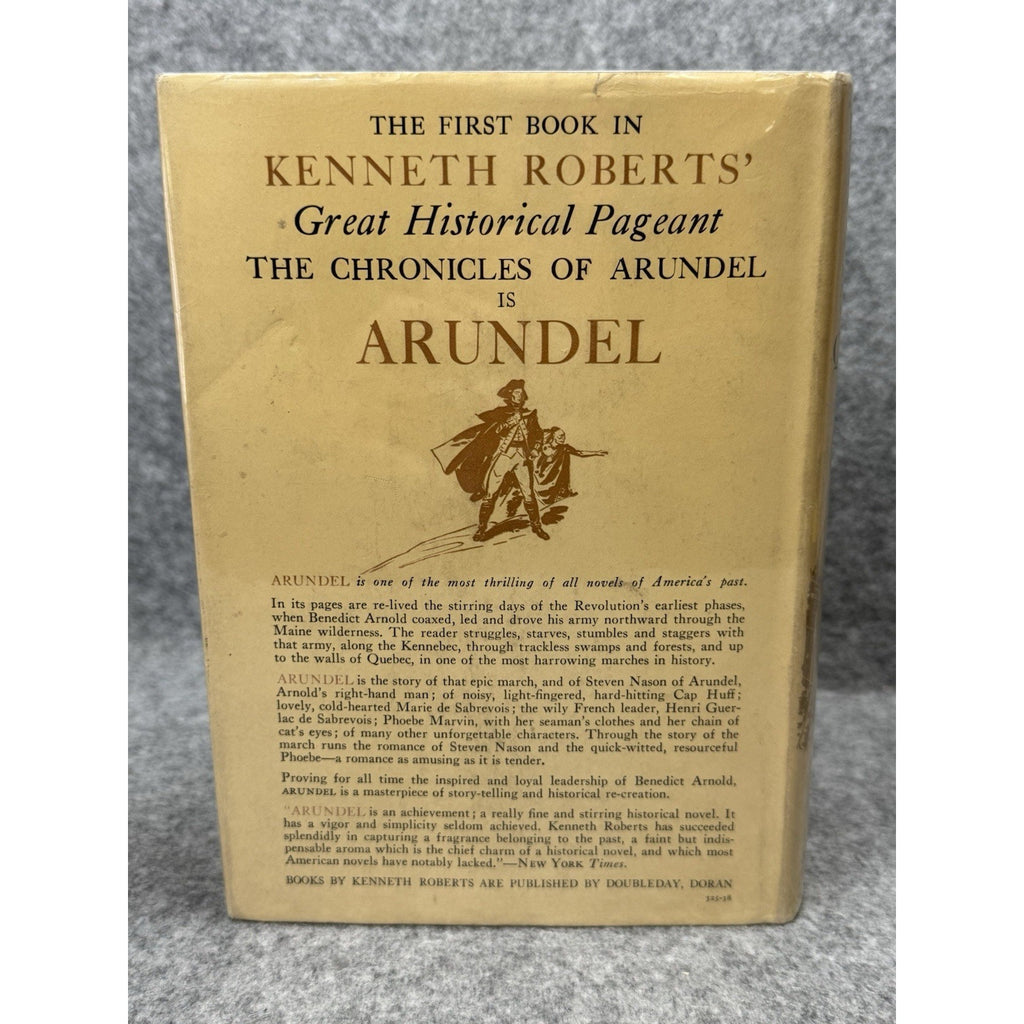 March to Quebec Kenneth Roberts 1st Ed Revolutionary War Arnold Expedition DJ