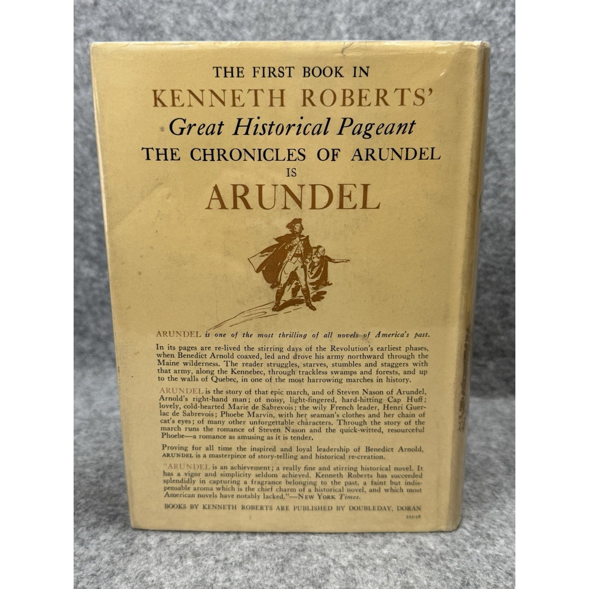 March to Quebec Kenneth Roberts 1st Ed Revolutionary War Arnold Expedition DJ