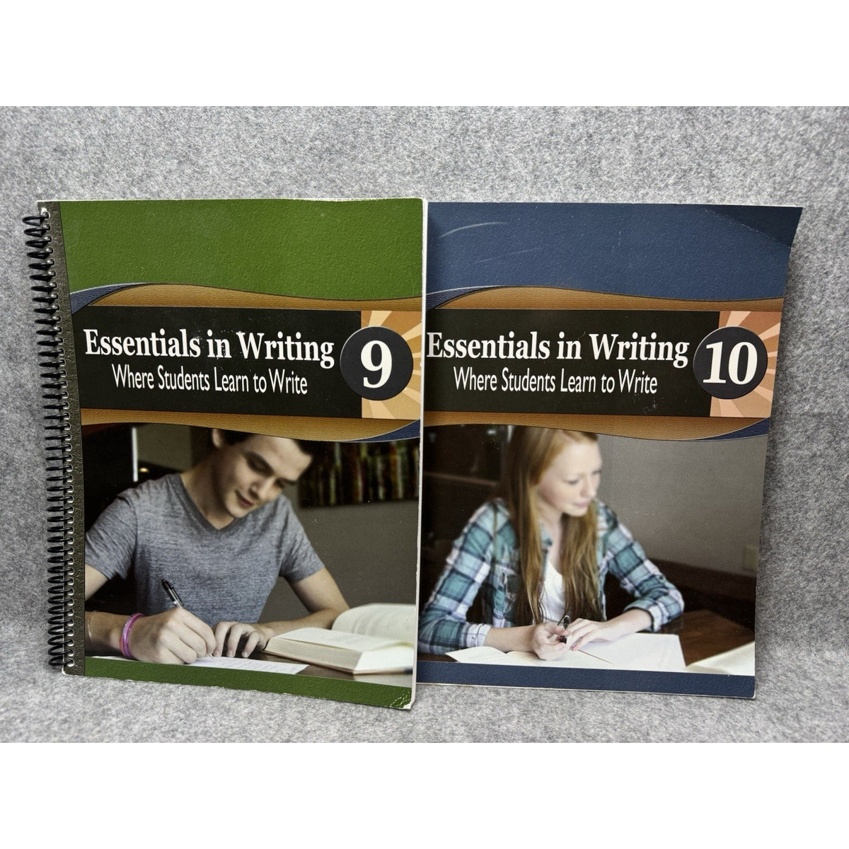 Essentials in Writing Levels 9 & 10 Student Texts DVDs Homeschool Curriculum