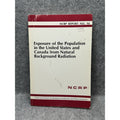 NCRP Report 94 Natural Background Radiation United States Canada 1987