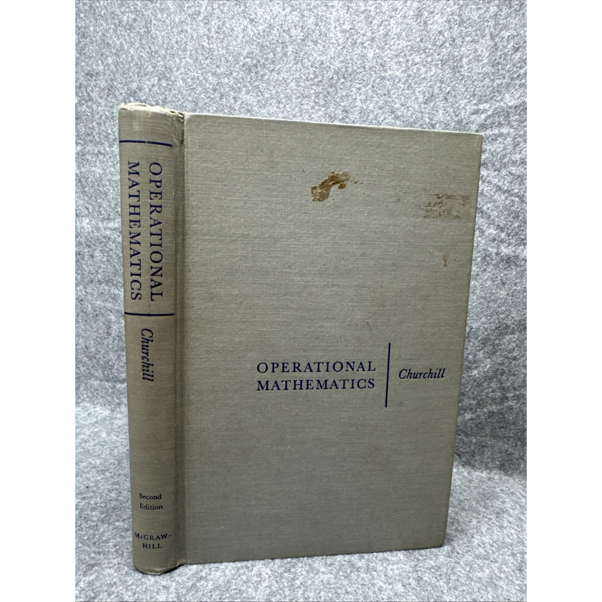 Operational Mathematics 2nd Edition By Churchill Vintage 1958