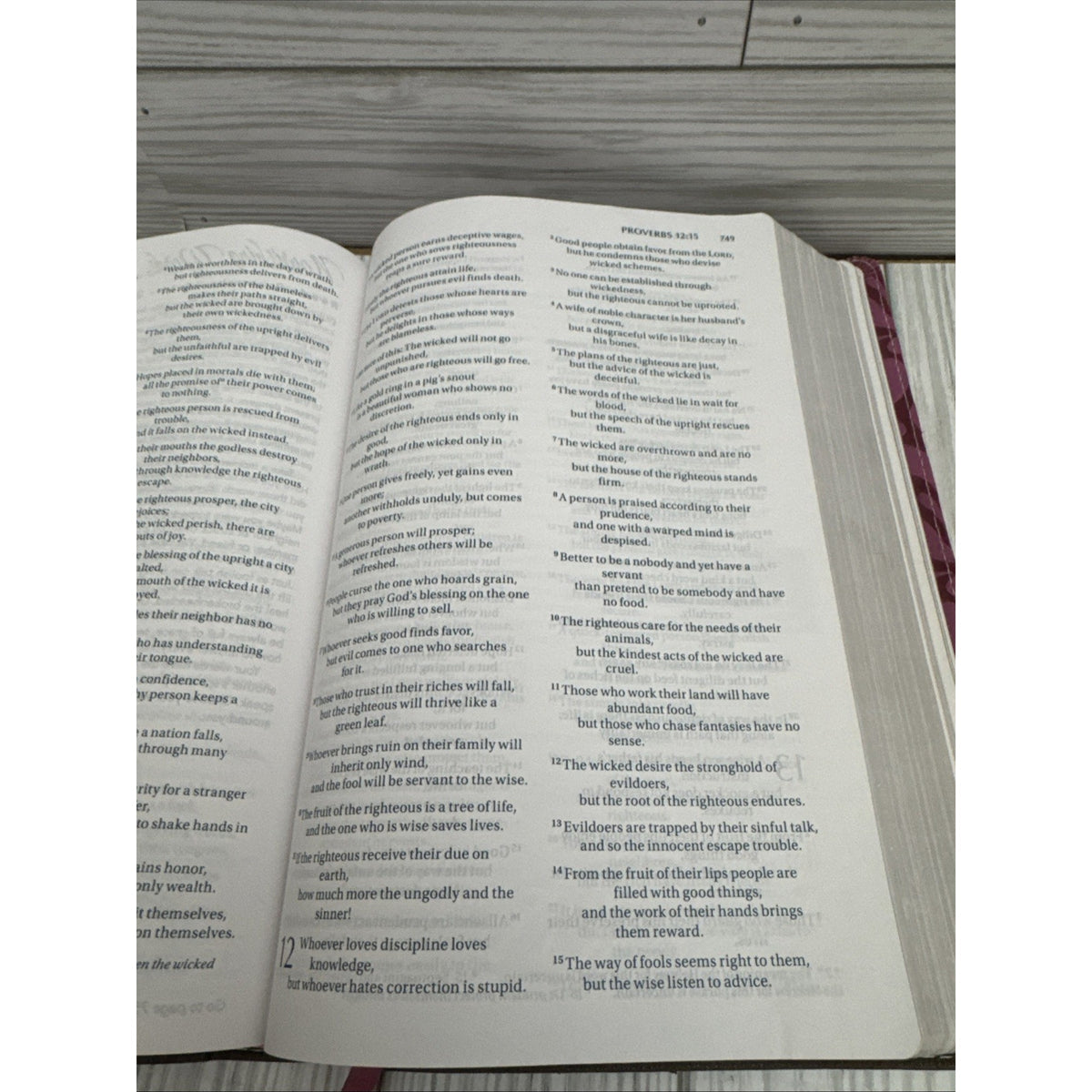 NIV, Women's Devotional Bible, Large - Imitation Leather, by Zondervan - Good