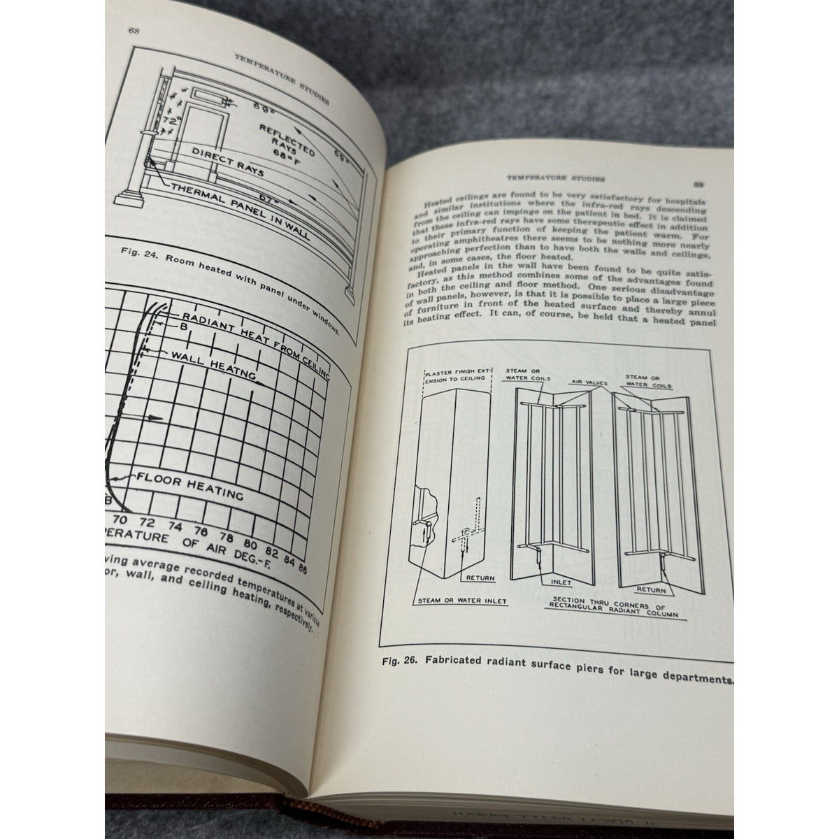 Radiant Heating Cooling Snow Melting T Napier Adlam 1949 2nd Ed HVAC