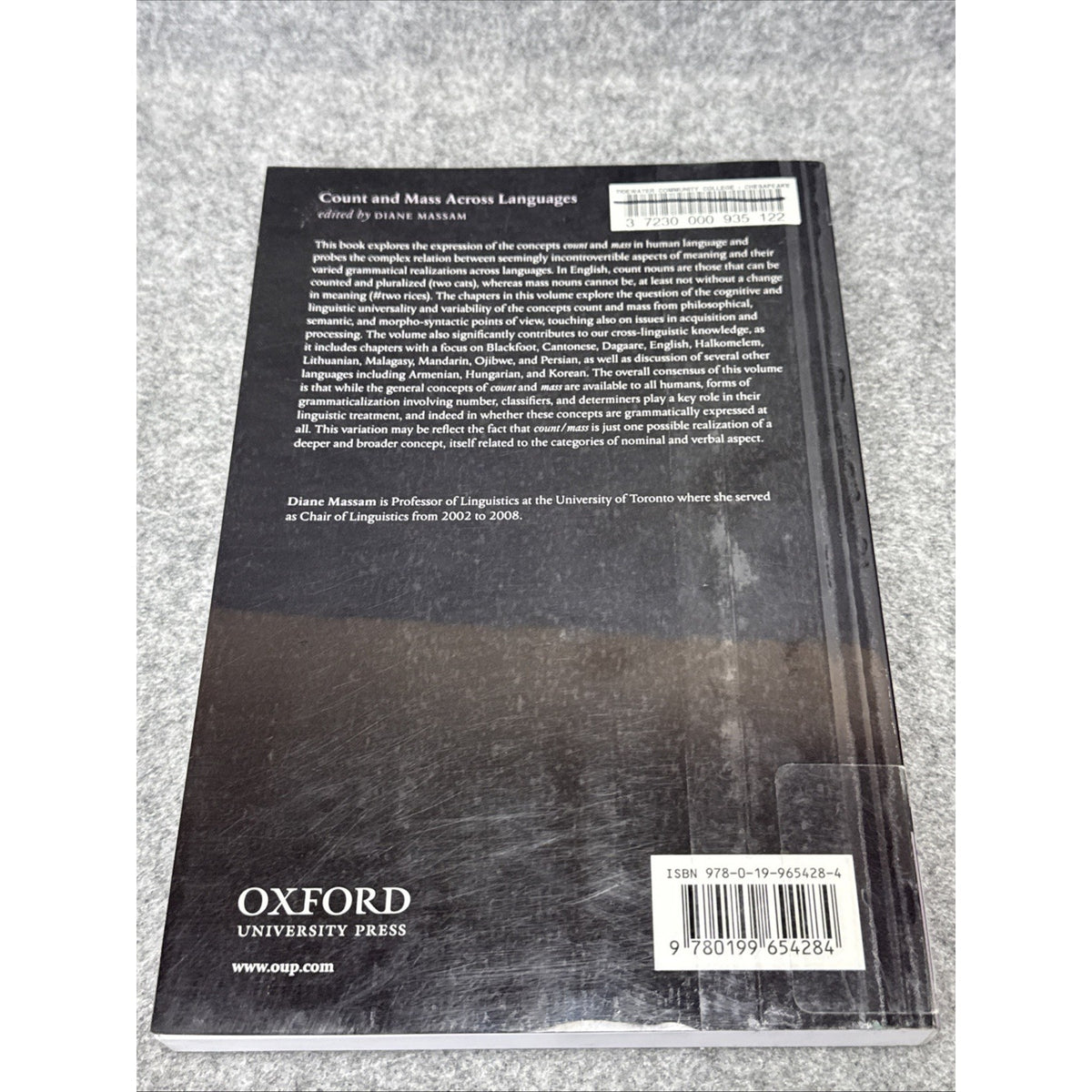 Oxford Studies in Theoretical Linguistics Ser.: Count and Mass Across Languages