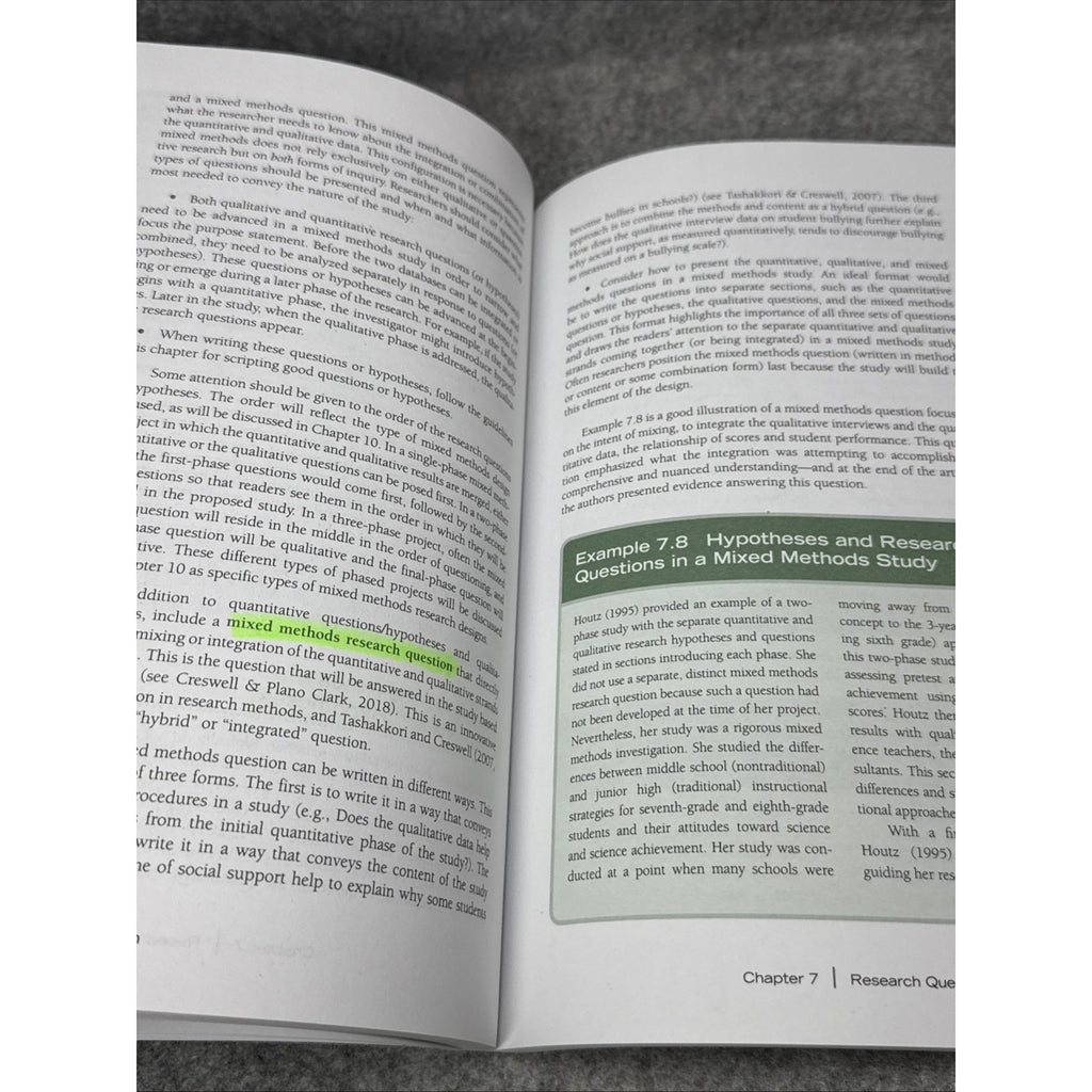 Research Design : Qualitative, Quantitative, and Mixed Methods Approaches by...