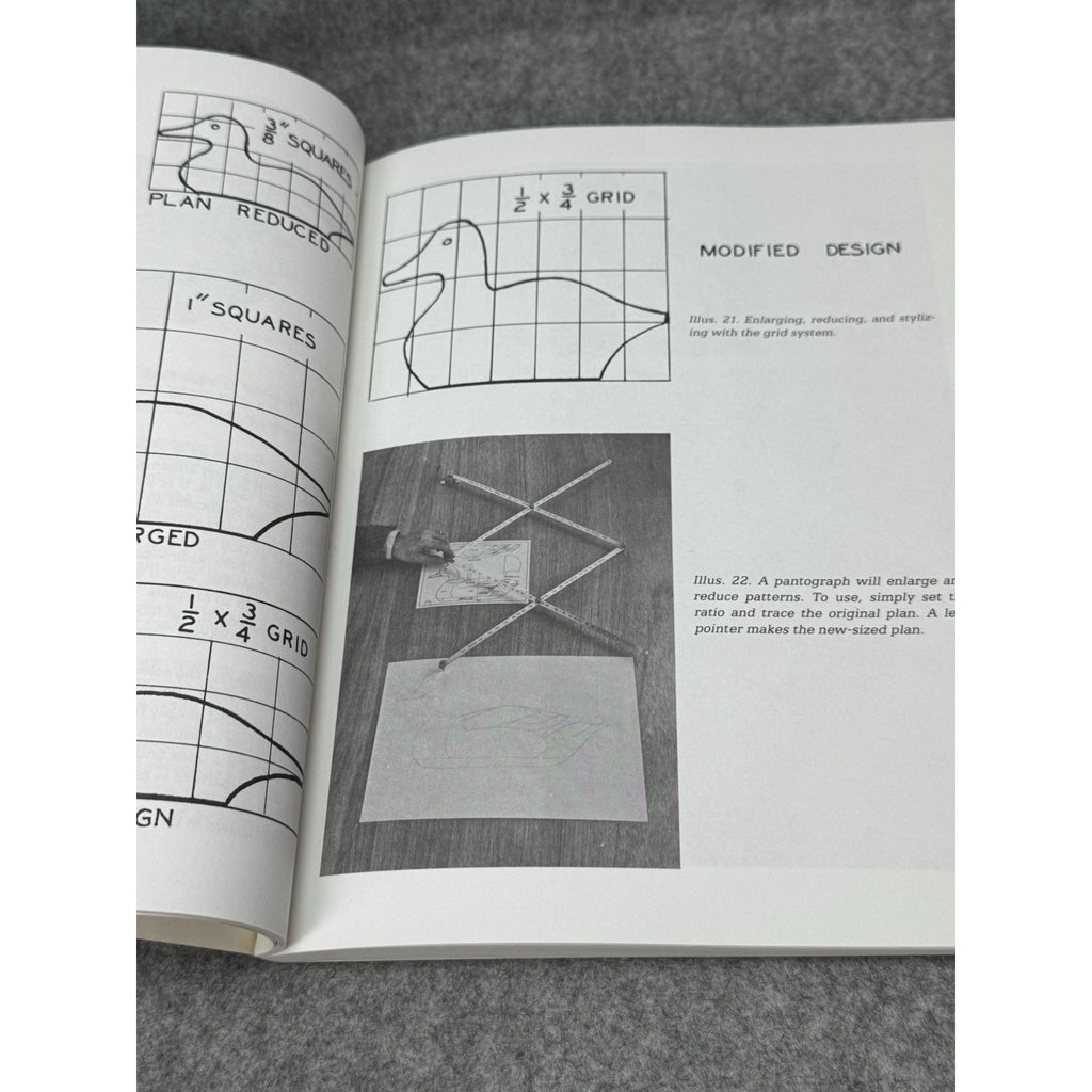 1982 Making Wood Decoys Patrick Spielman Duck Carving Patterns Woodworking Book