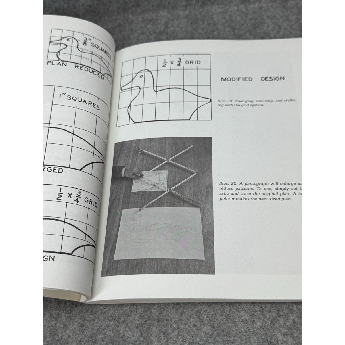 1982 Making Wood Decoys Patrick Spielman Duck Carving Patterns Woodworking Book