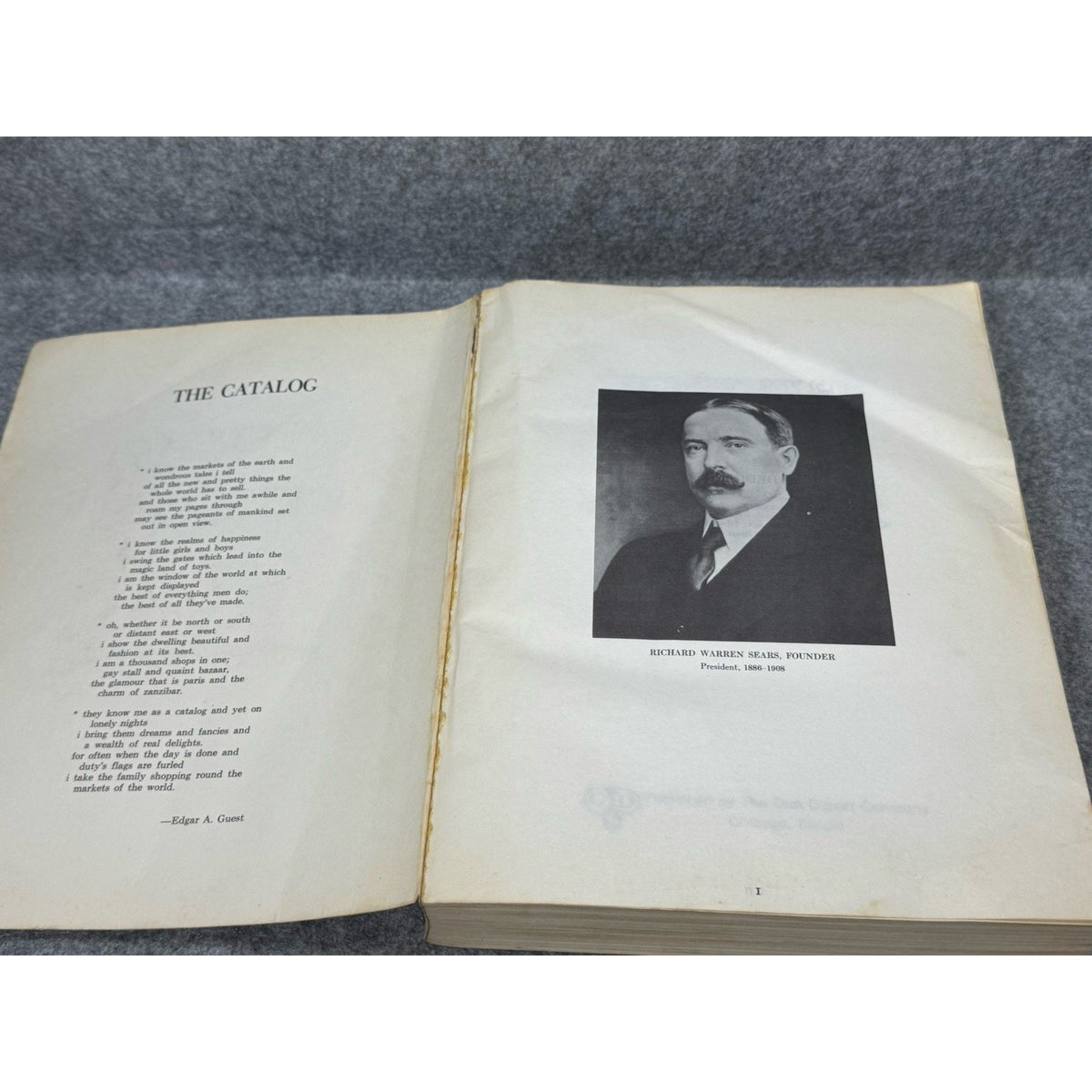 1969 1908 Sears Roebuck Catalogue No 117 Great Price Maker PB Facsimile