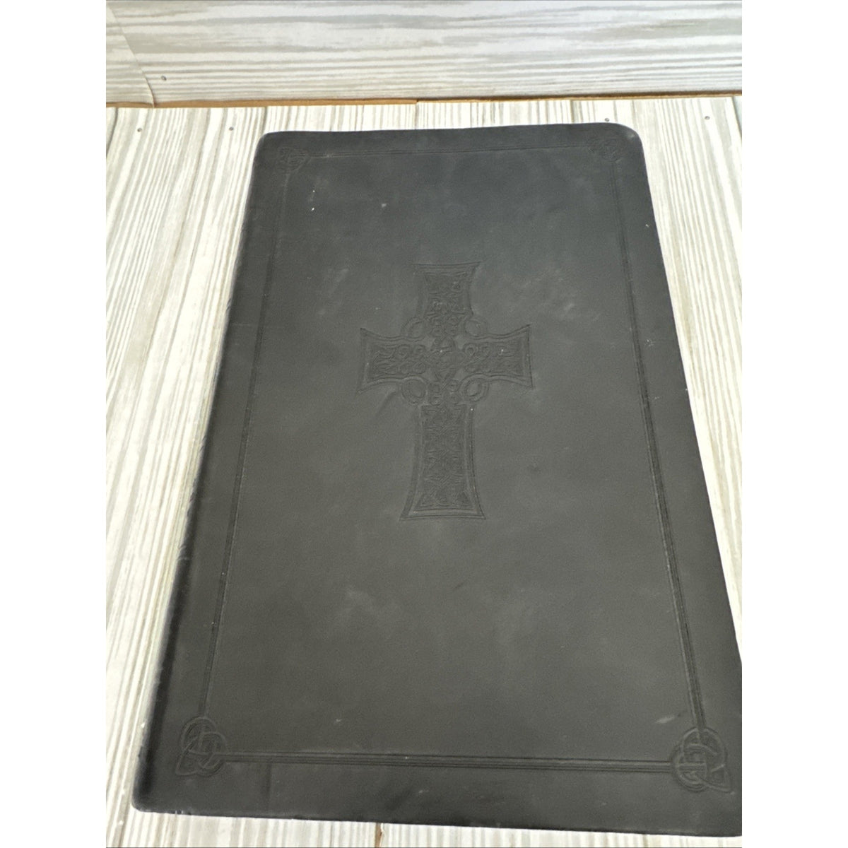 ESV Value Thinline Bible (TruTone, Charcoal, Celtic Cross Design) by Esv Bibles