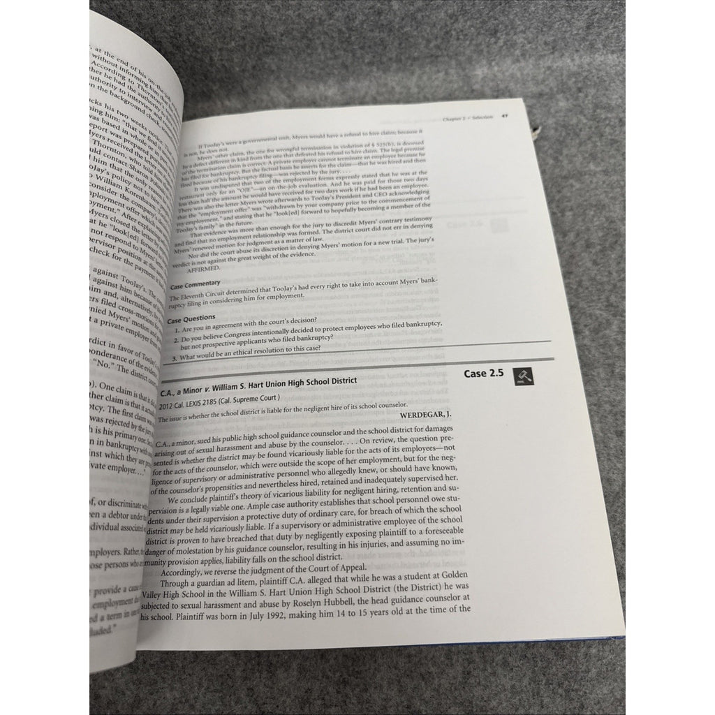 Employment Law by John Moran (2013, Hardcover)