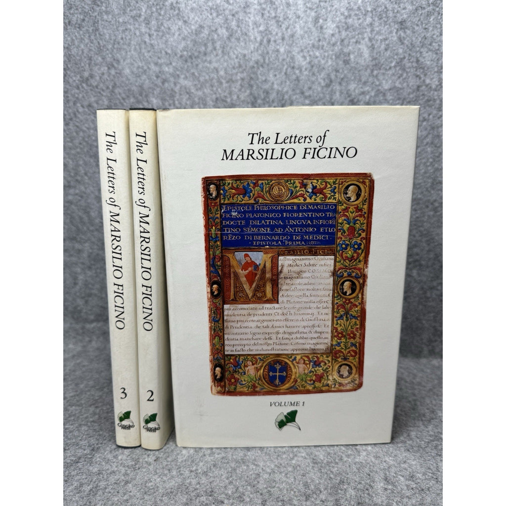The Letters of Marsilio Ficino Vols 1–3 1985 First American Edition HC DJ