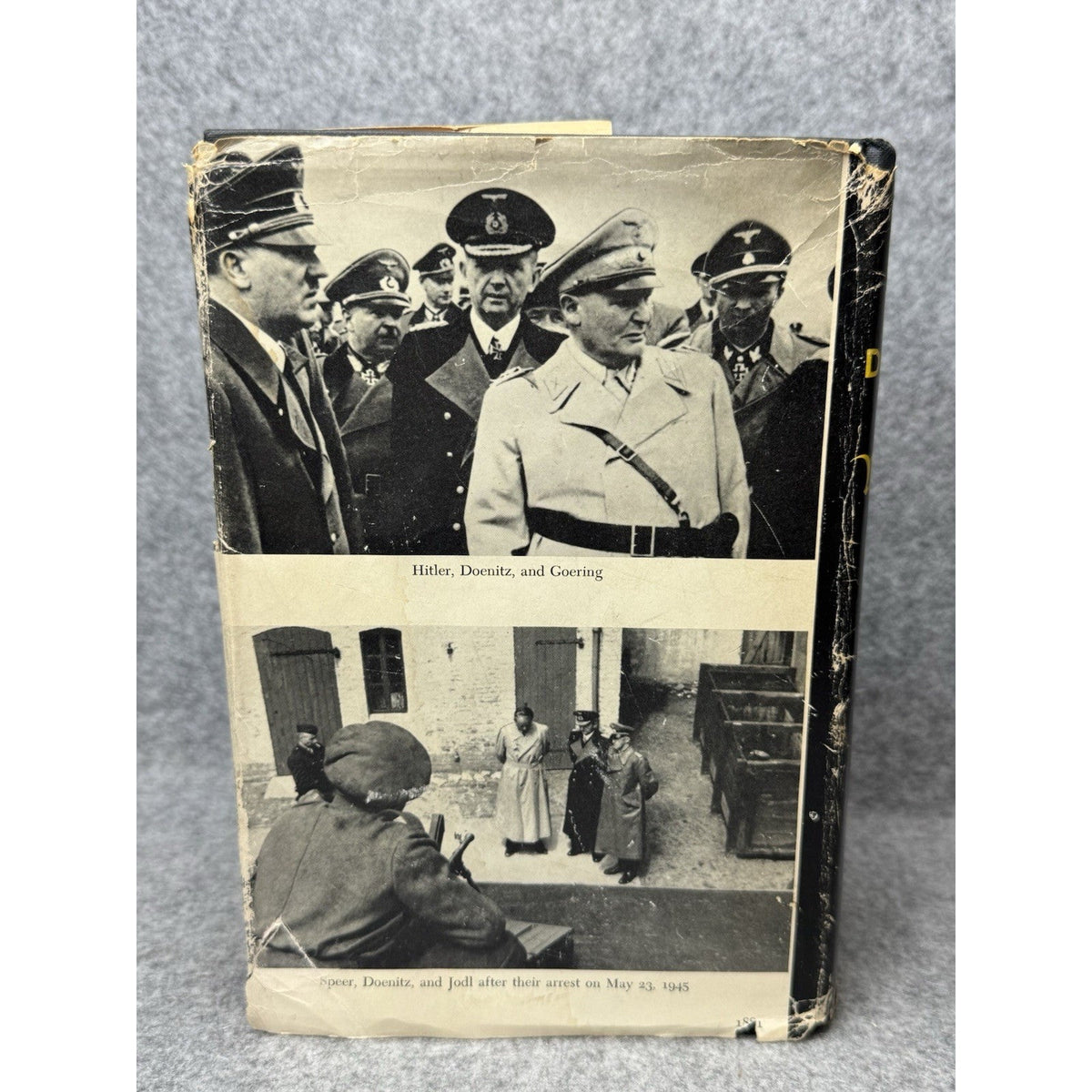 Karl Doenitz Signed Memoirs 1959 First American Edition Review Copy WWII DJ