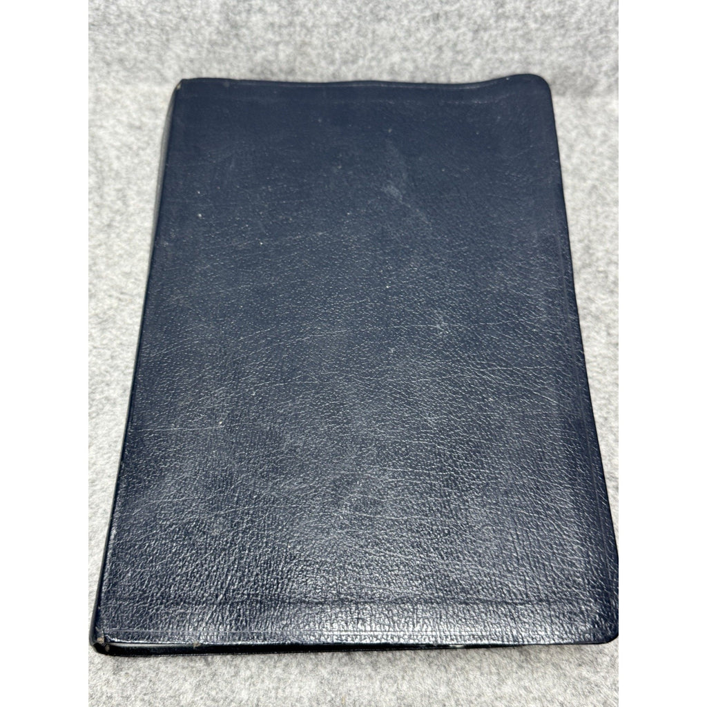 NIV Life Application Study Bible Navy Bonded Leather Silver Edges Zondervan