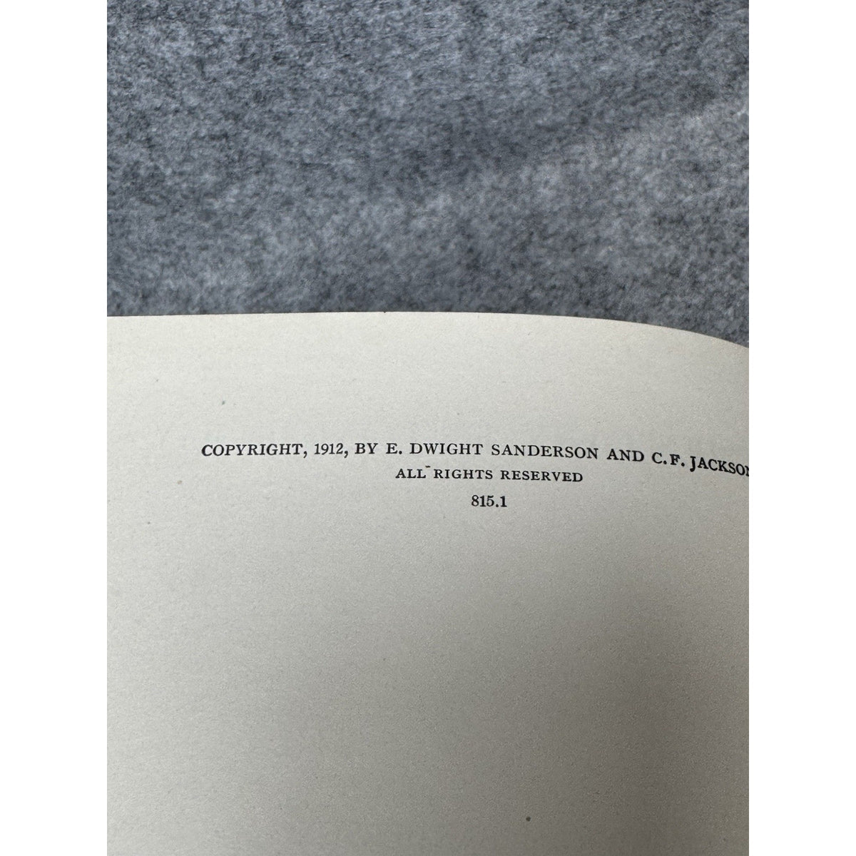1912 Elementary Entomology Sanderson & Jackson Illustrated Insects Hardcover