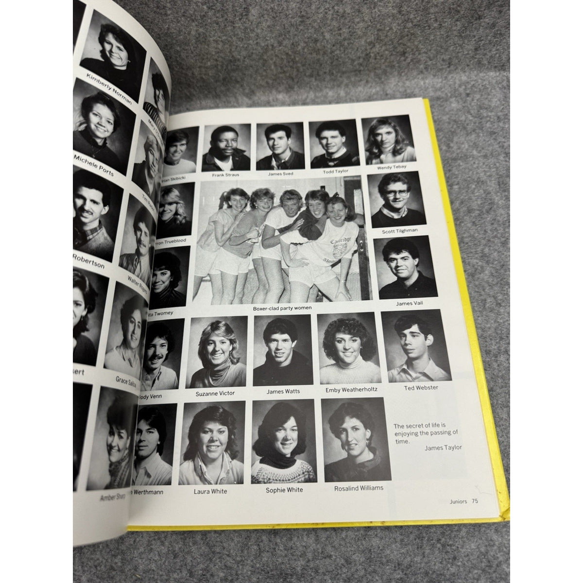 1985 Yellow Jacket Randolph-Macon College Ashland VA Yearbook HC