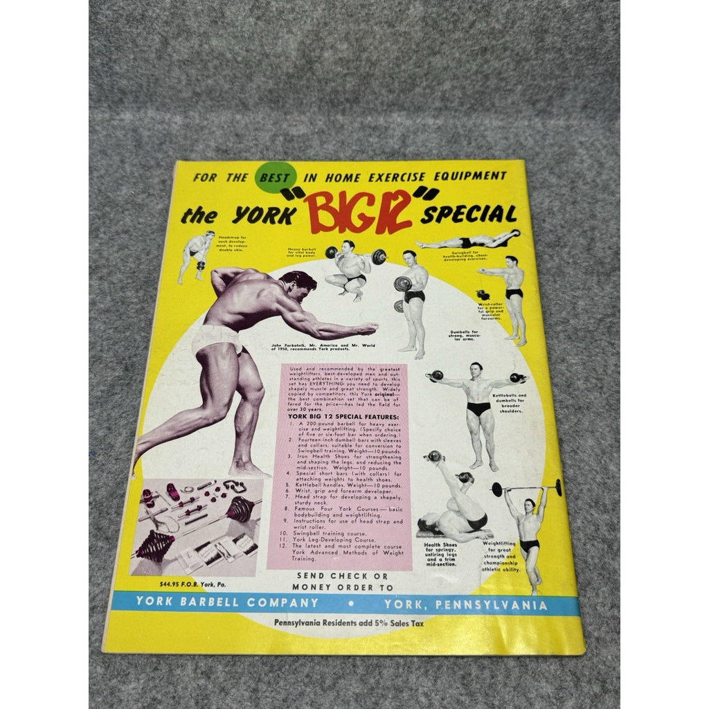 Muscular Development March 1966 Bill Bubinski Bodybuilding Magazine