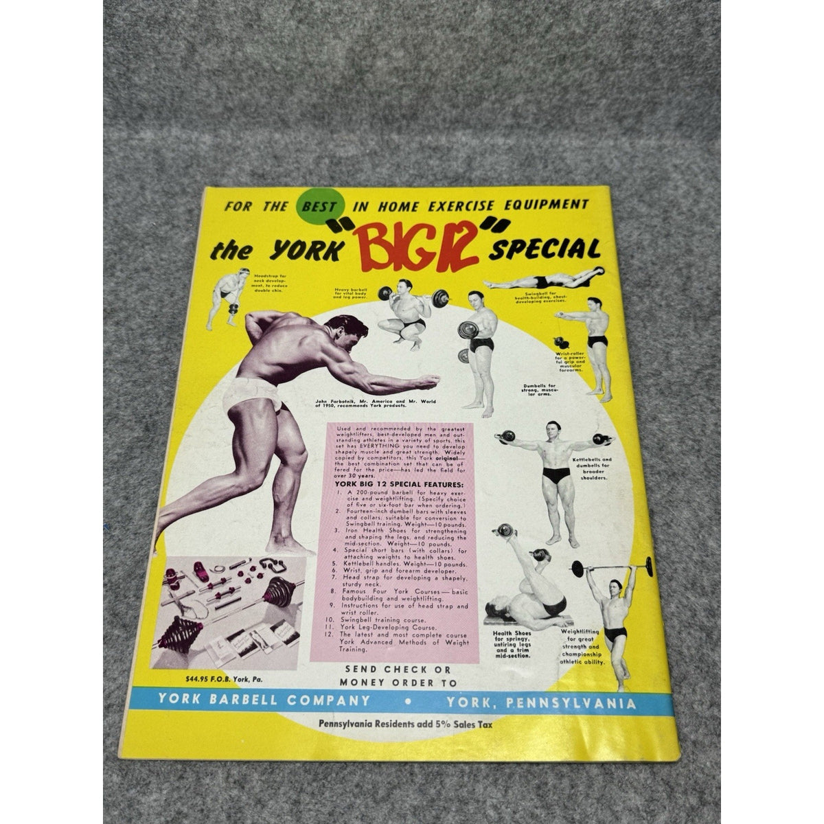Muscular Development March 1966 Bill Bubinski Bodybuilding Magazine