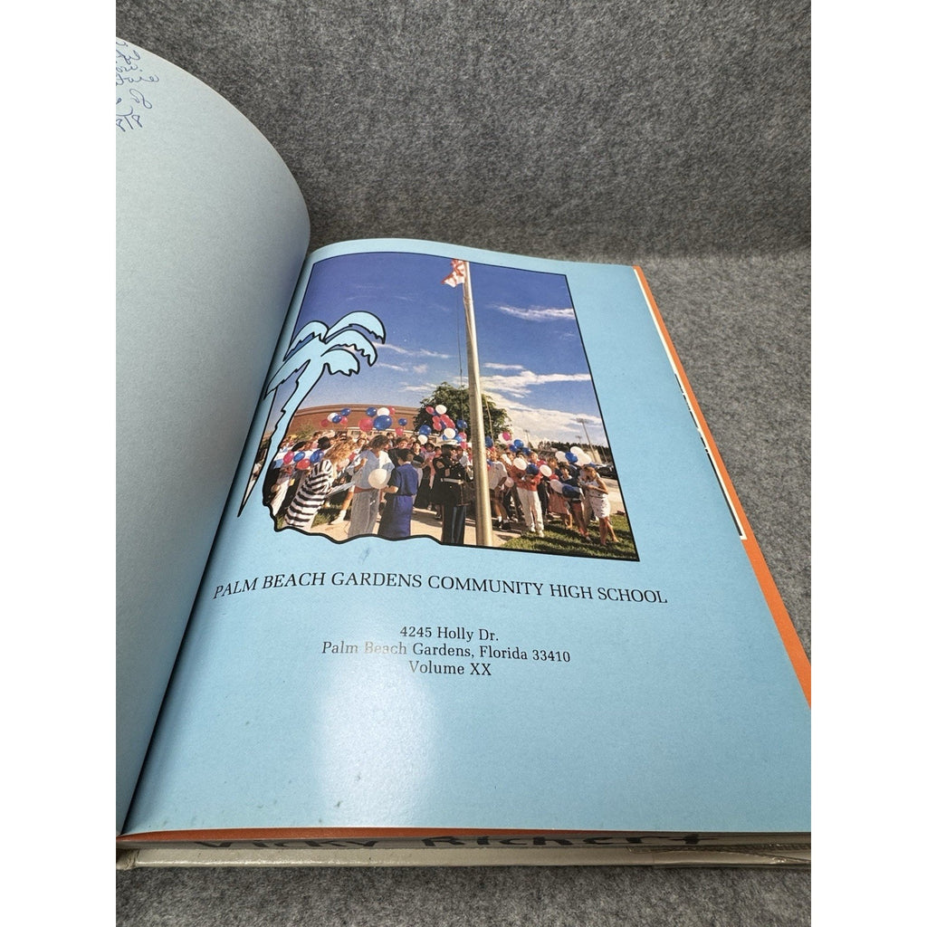1988 Palm Beach Gardens Community High School Yearbook Saurian Florida
