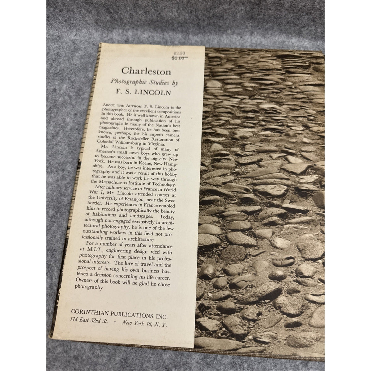 1946 Corinthian Publications Inc.“Charleston” Photographic Studies By FS Lincoln