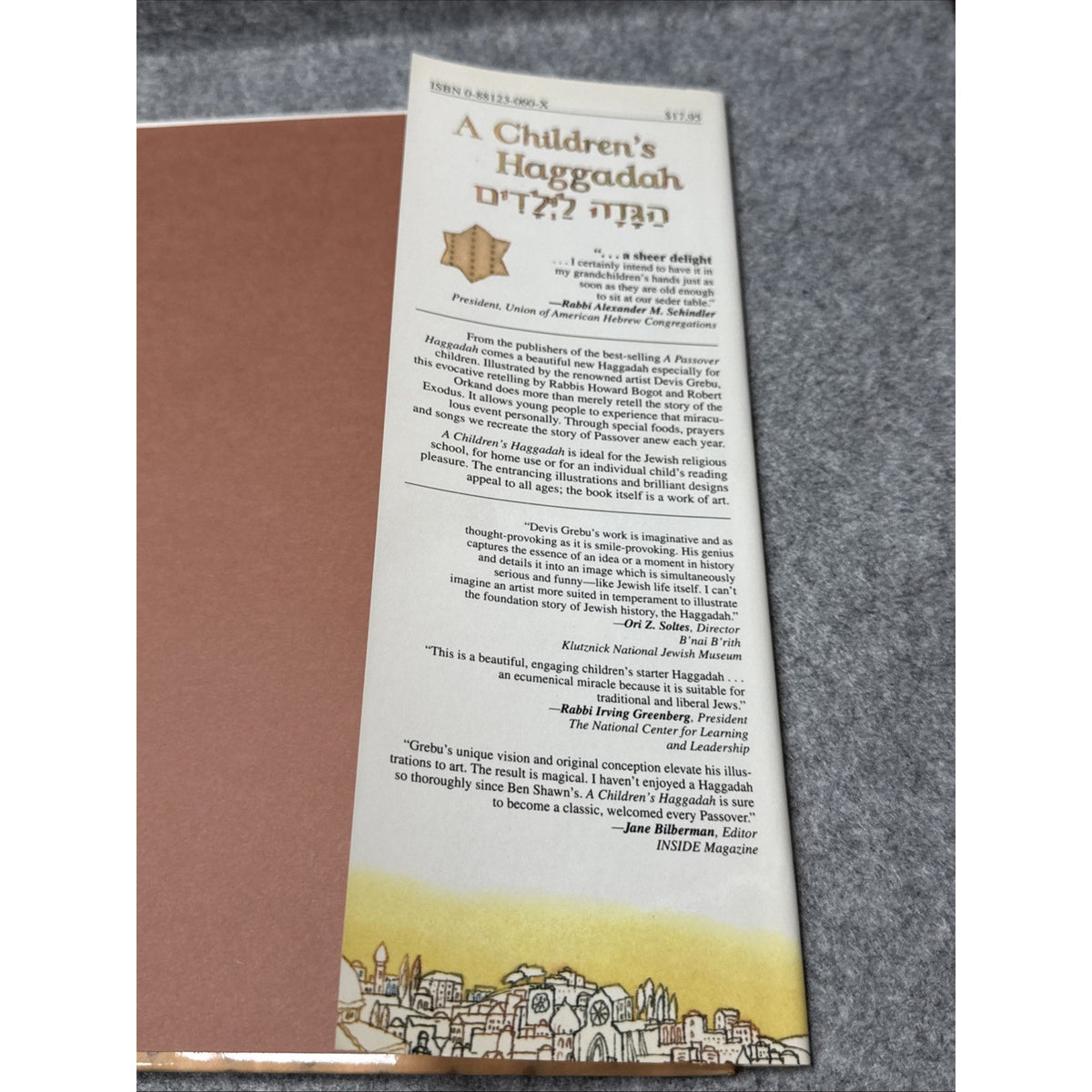 Children's Haggadah by Robert Orkand (1994, Hardcover)