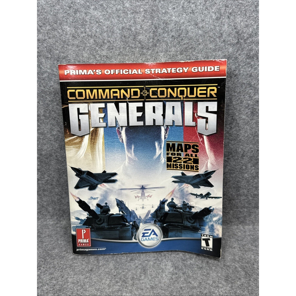 Command and Conquer Generals : Prima's Official Strategy Guide by Steve...