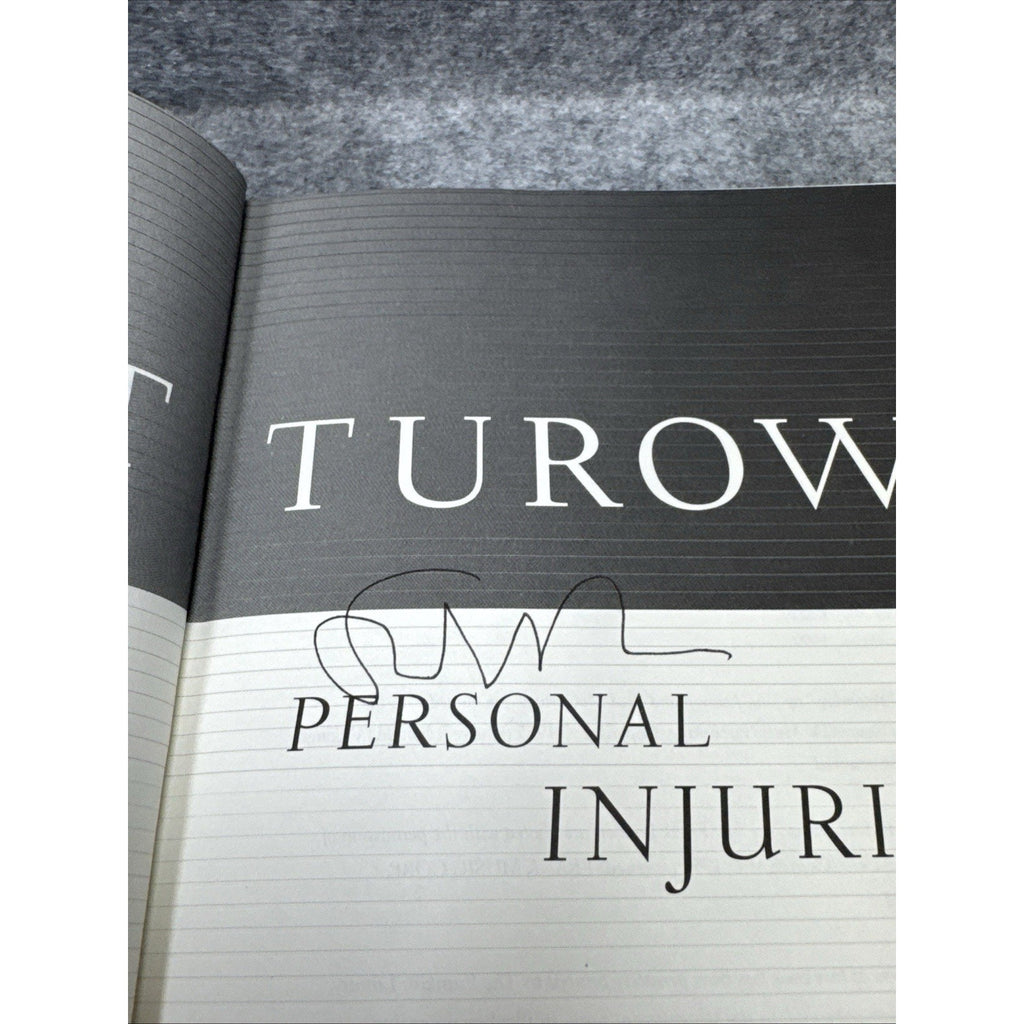 Personal Injuries SIGNED Scott Turow / First Edition Hardcover 1999