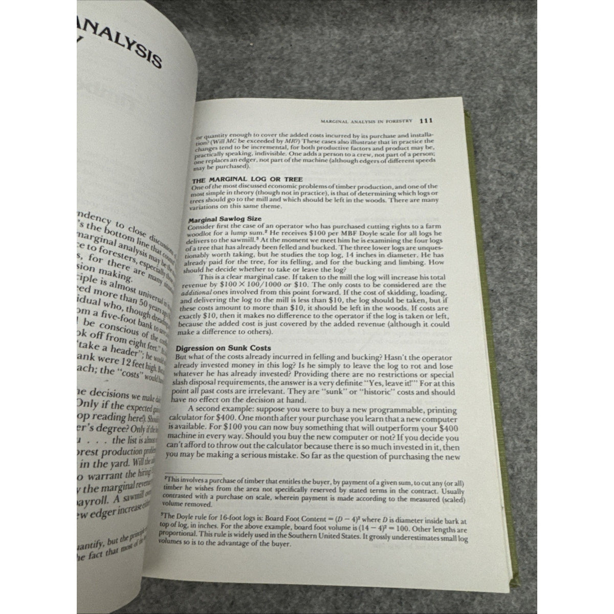Resource Economics for Foresters by G. Robinson Gregory