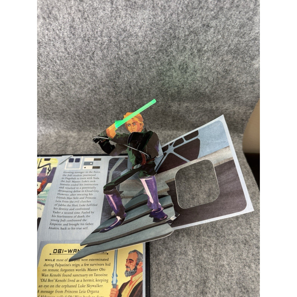 Star Wars Pop-Up Guide to the Galaxy Matthew Reinhart 2007 Lights Promo Copy