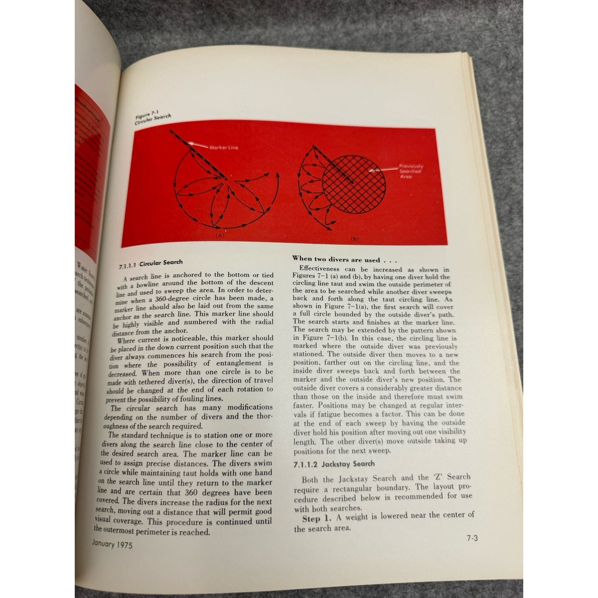 1975 NOAA Diving Manual Diving for Science & Technology Softcover