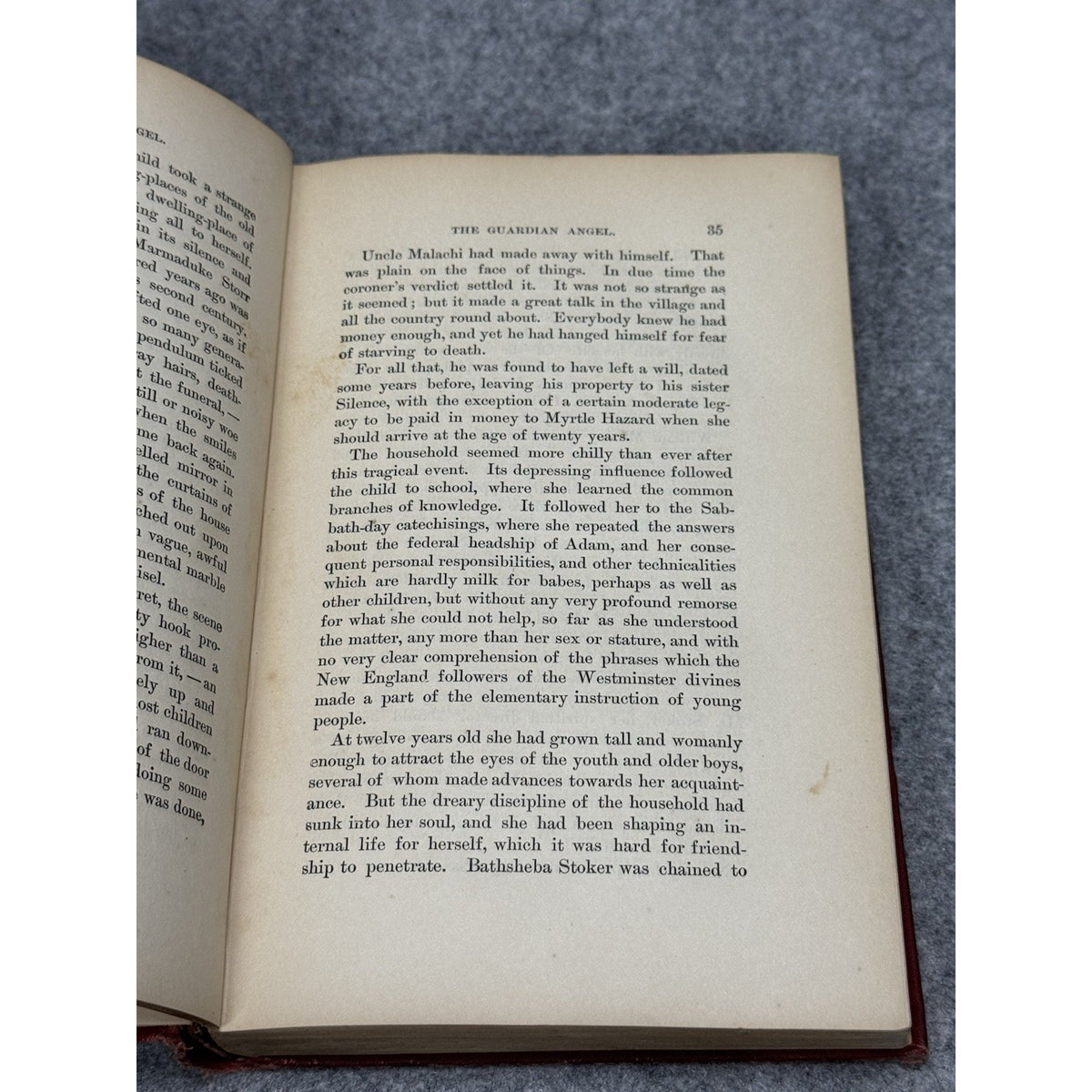 The Guardian Angel Oliver Wendell Holmes 1895 Riverside Edition Vol VI Hardcover