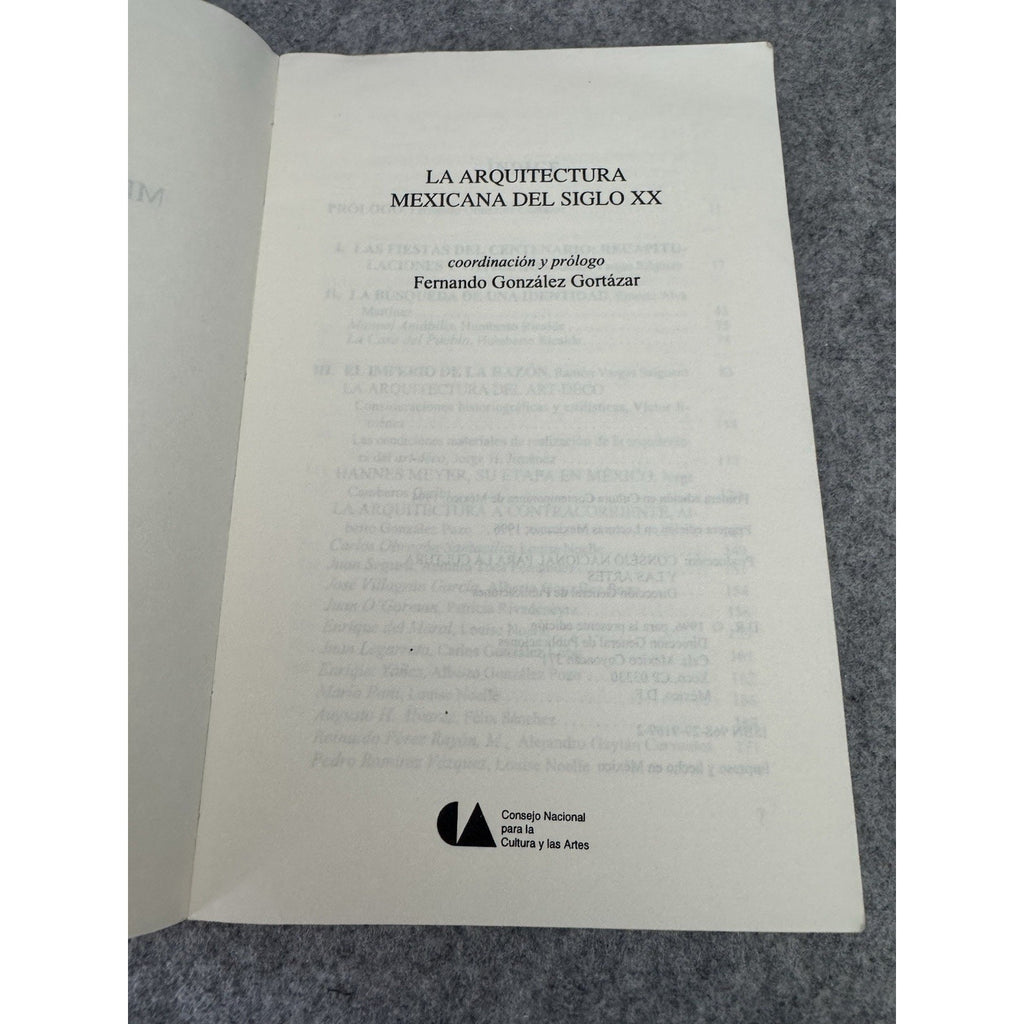 La Arquitectura Mexicana del Siglo XX 1996 PB Fernando González Gortázar