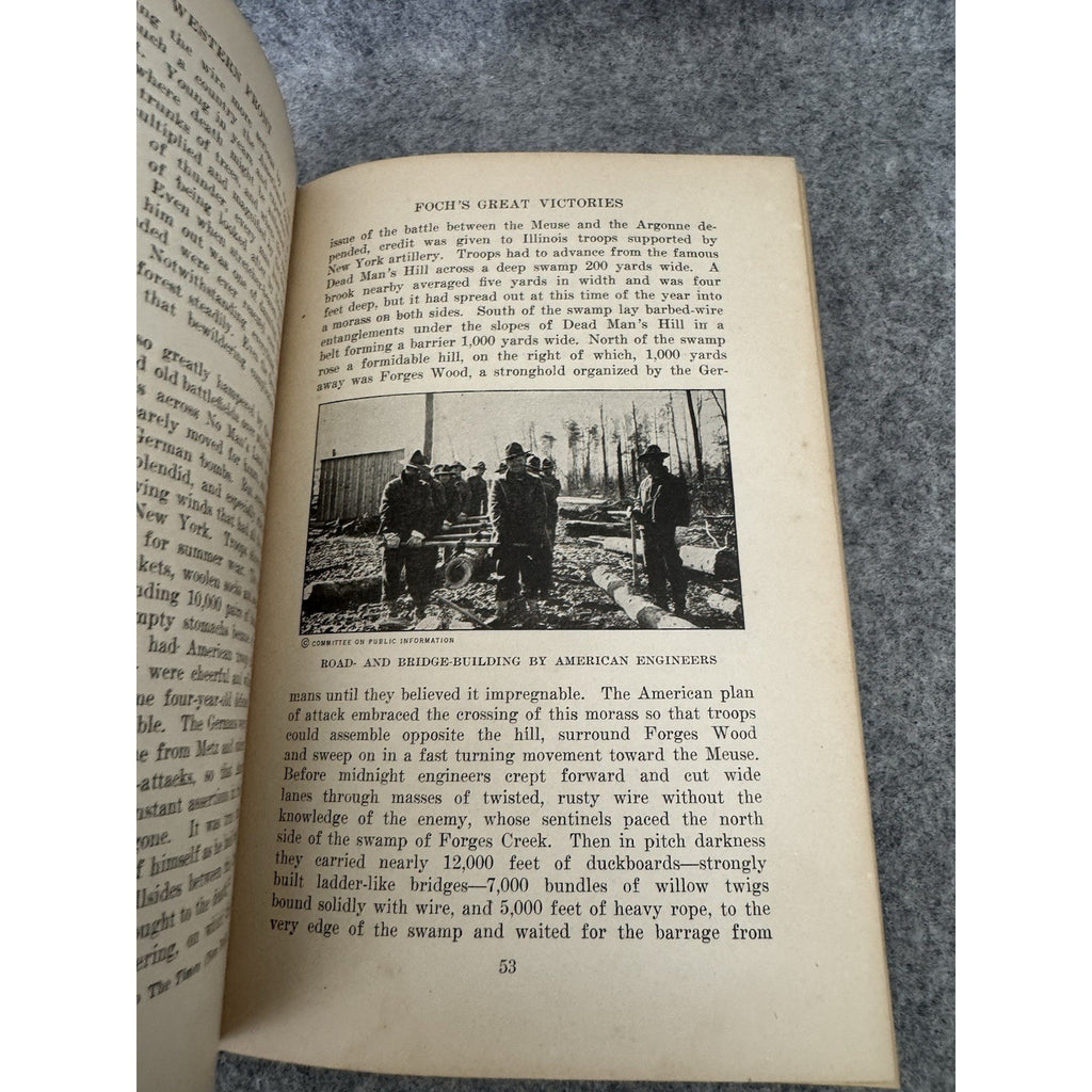 1919 Literary Digest History of the World War Vol 6 HC Funk & Wagnalls