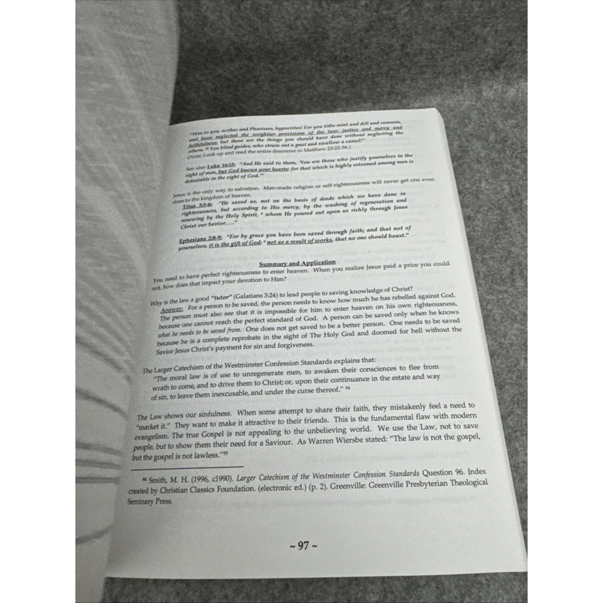 Application Commentary of the Gospel of Matthew - 2017 Revised Edition by...