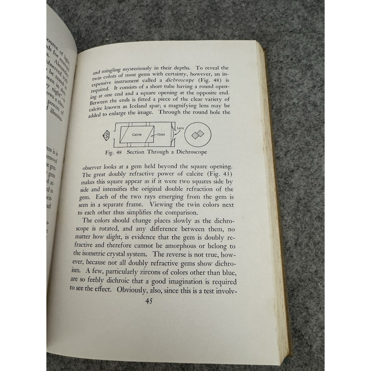 Popular Gemology 1948 Richard M Pearl Gemstones Minerals Geology Hardcover