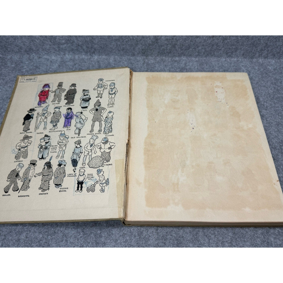 The Teenie Weenies in the Wildwood William Donahey 1923 Illustrated HC
