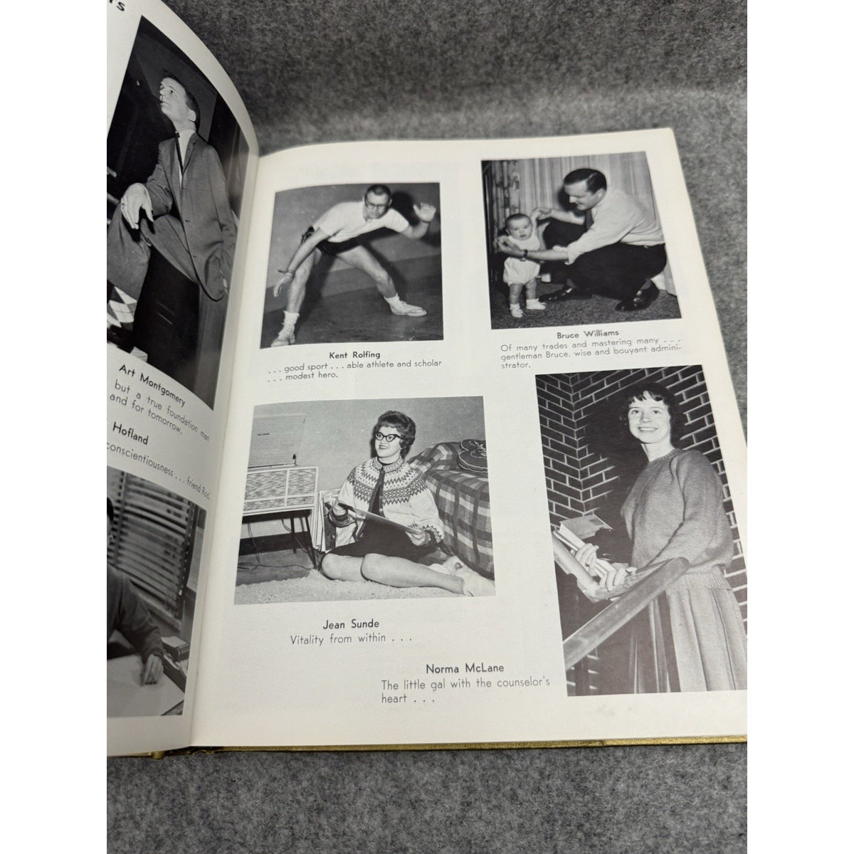 1962 Edda Augustana College Sioux Falls SD Yearbook Hardcover