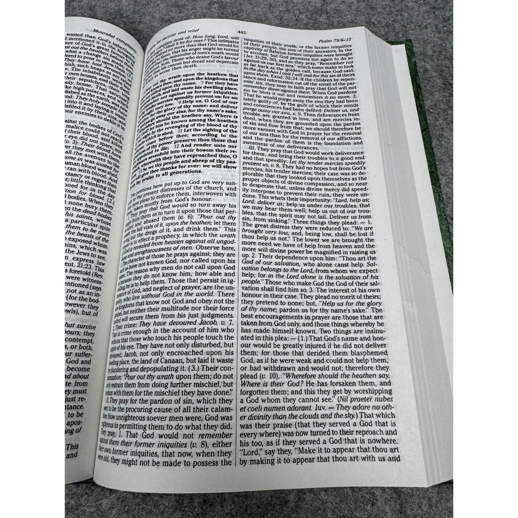 2025 Matthew Henry’s Commentary Vol 3 Job to Song of Solomon Hardcover