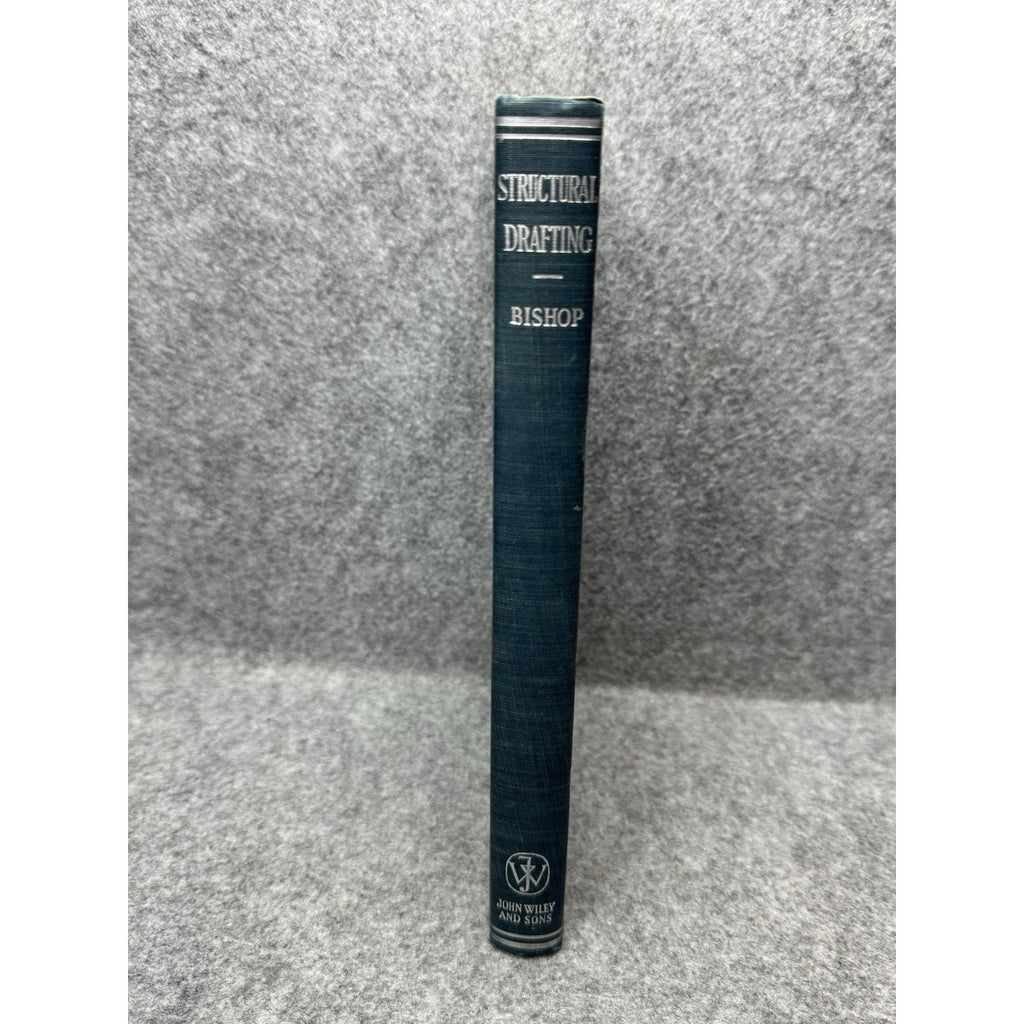 1956 Structural Drafting Carlton Bishop Civil Engineering Steel Hardcover