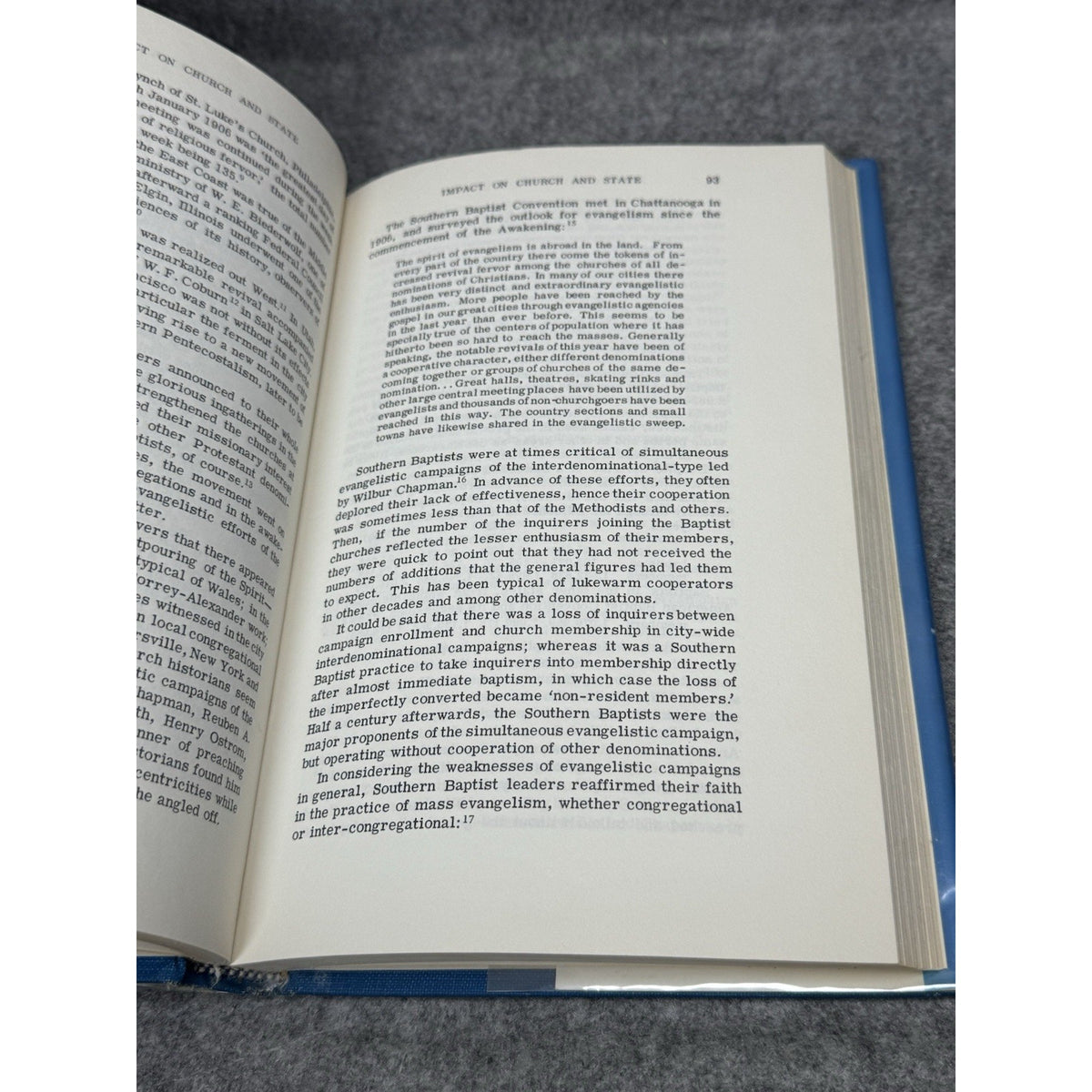The Flaming Tongue J. Edwin Orr 1973 Hardcover DJ Christian Revival History