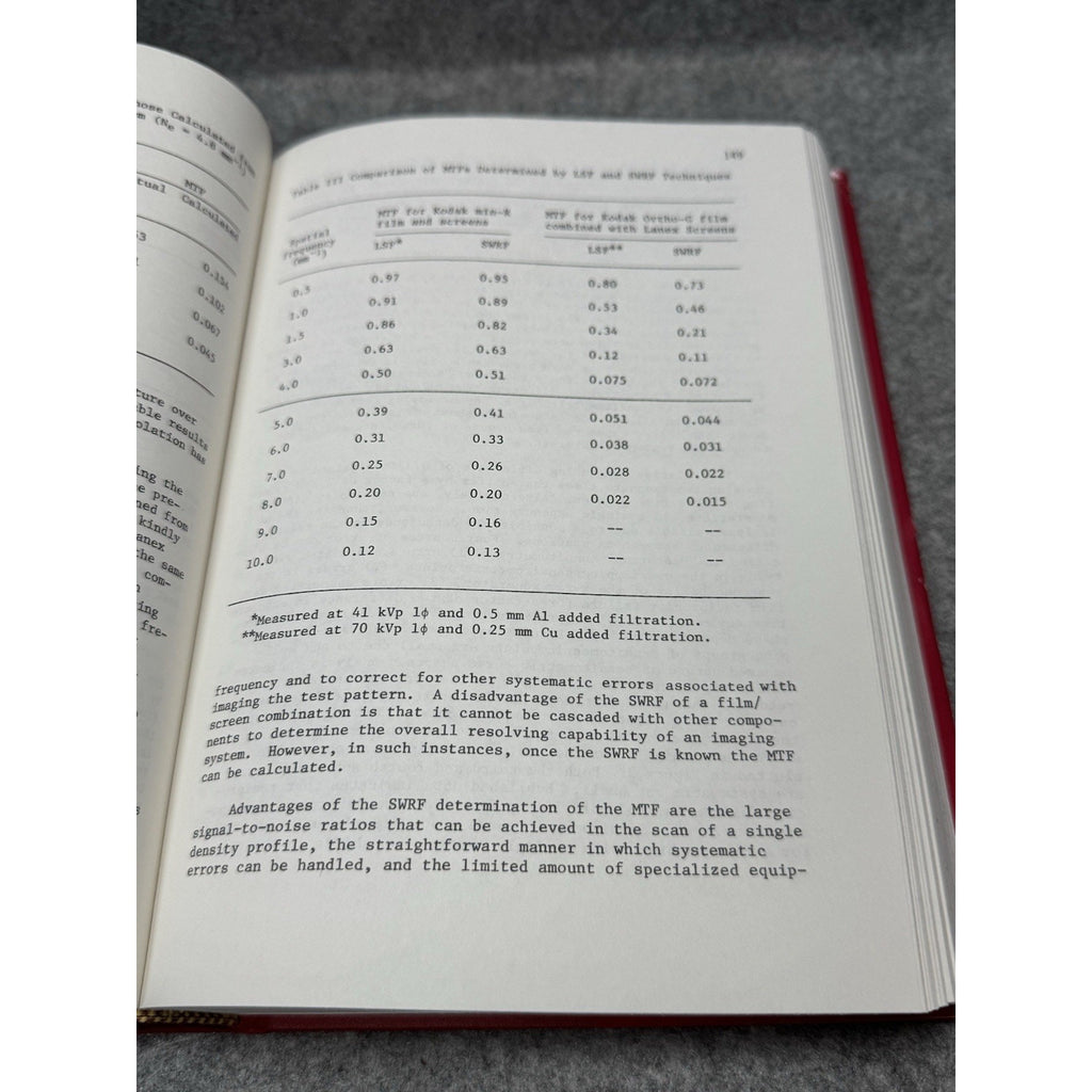 Physics of Medical Imaging Recording Systems AAPM Monograph No. 3 Haus 1979