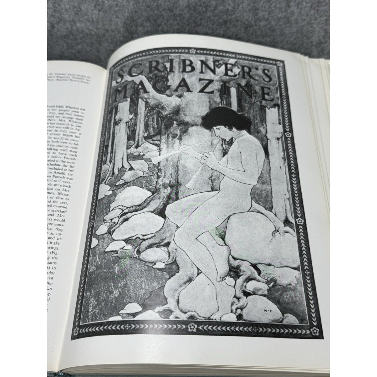 1975 Maxfield Parrish Coy Ludwig Illustrated Art Book Hardcover Dust Jacket
