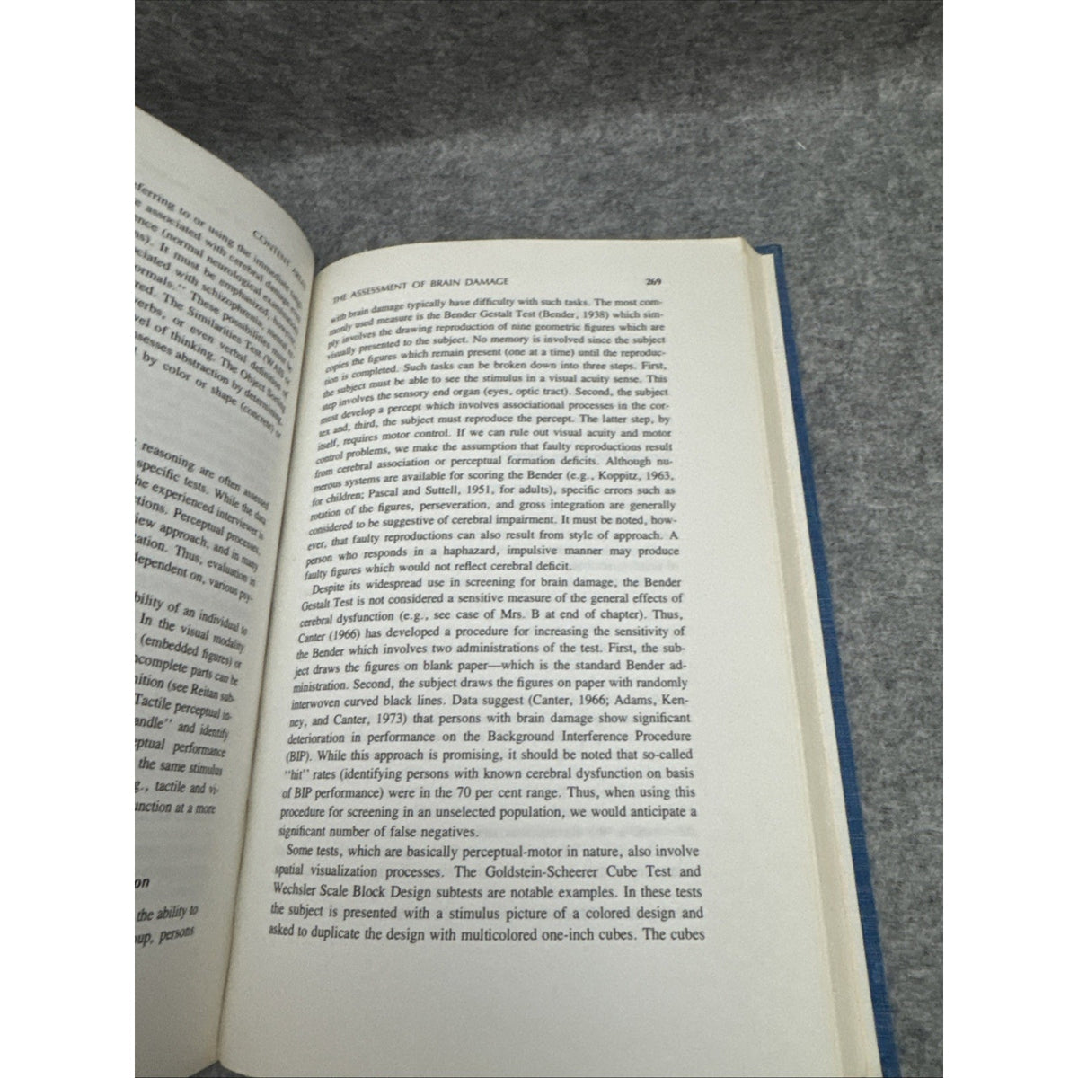 Psychological Assessment And Conceptual Approach 1978 HC Maloney & Ward