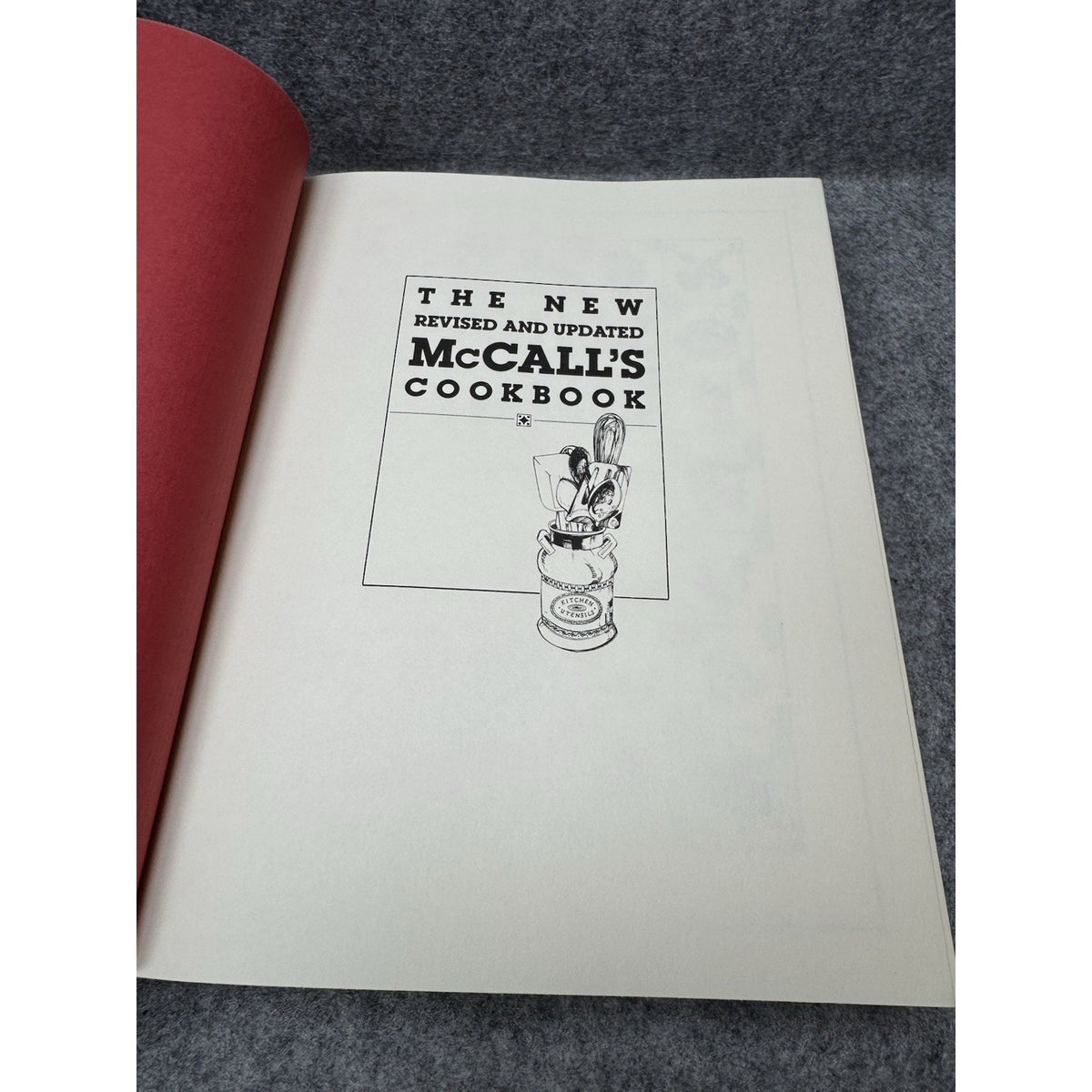 New Revised Updated McCall’s Cookbook First Edition Hardcover Random House