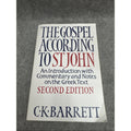Gospel According to St John, the Paperback by Barrett (2009, Trade Paperback)