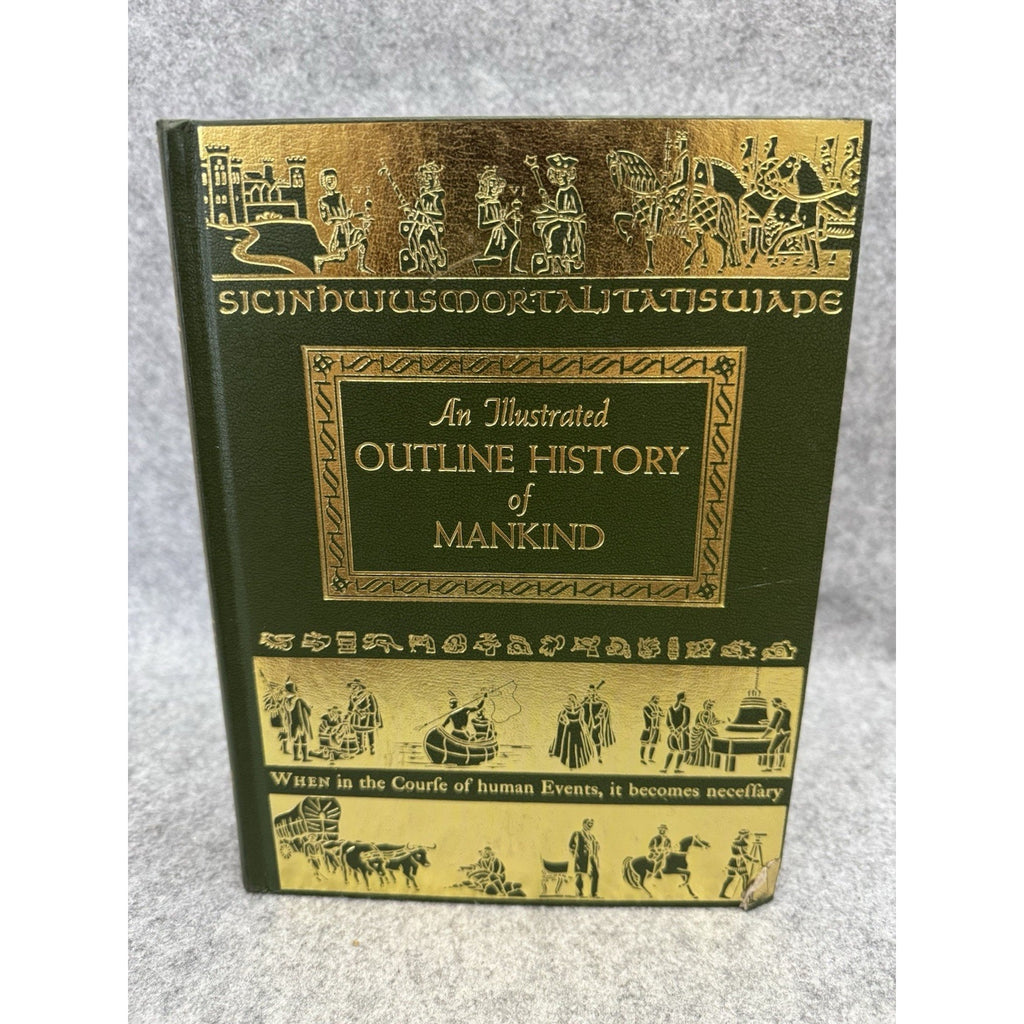 An Illustrated Outline History of Mankind Vol 2 HC 1969 Consolidated