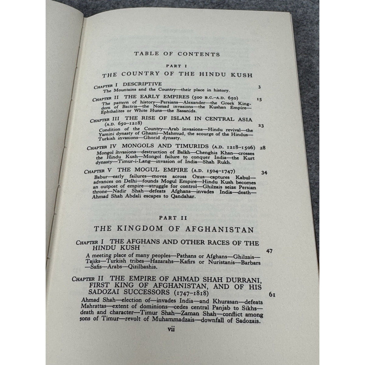 Scarce SIGNED Afghanistan Gillett British Ambassador Presentation Copy 1967